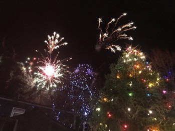 Eastwood Fireworks and Christmas Tree