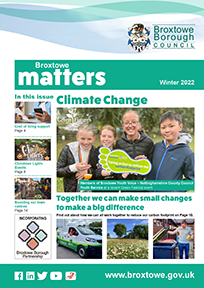 Broxtowe Matter - Winter 2022 cover