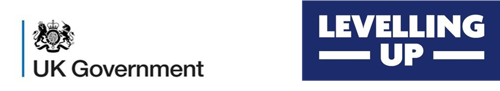 UK Government and Levelling Up Logos