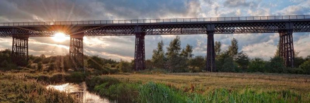 Bennerley Viaduct, the Iron Giant of the Erewash Valley event.
