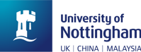 University of Nottingham Logo. Partners: UK, China and Malaysia