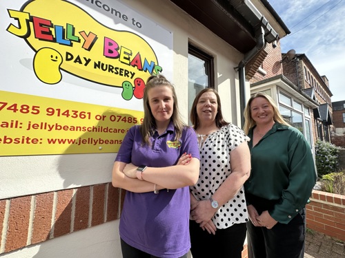 Staff from Jelly Beans nursery