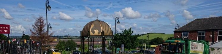 Image of the band stand in Eastwood Town Centre