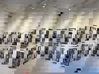 A selection of portraits from the exhibition at the museum