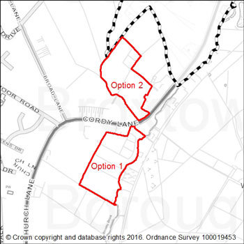 Brinsley options map