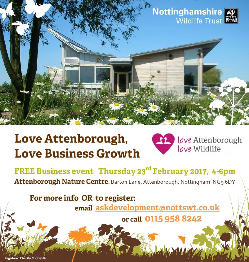Love Attenborough, Love Business Growth event.