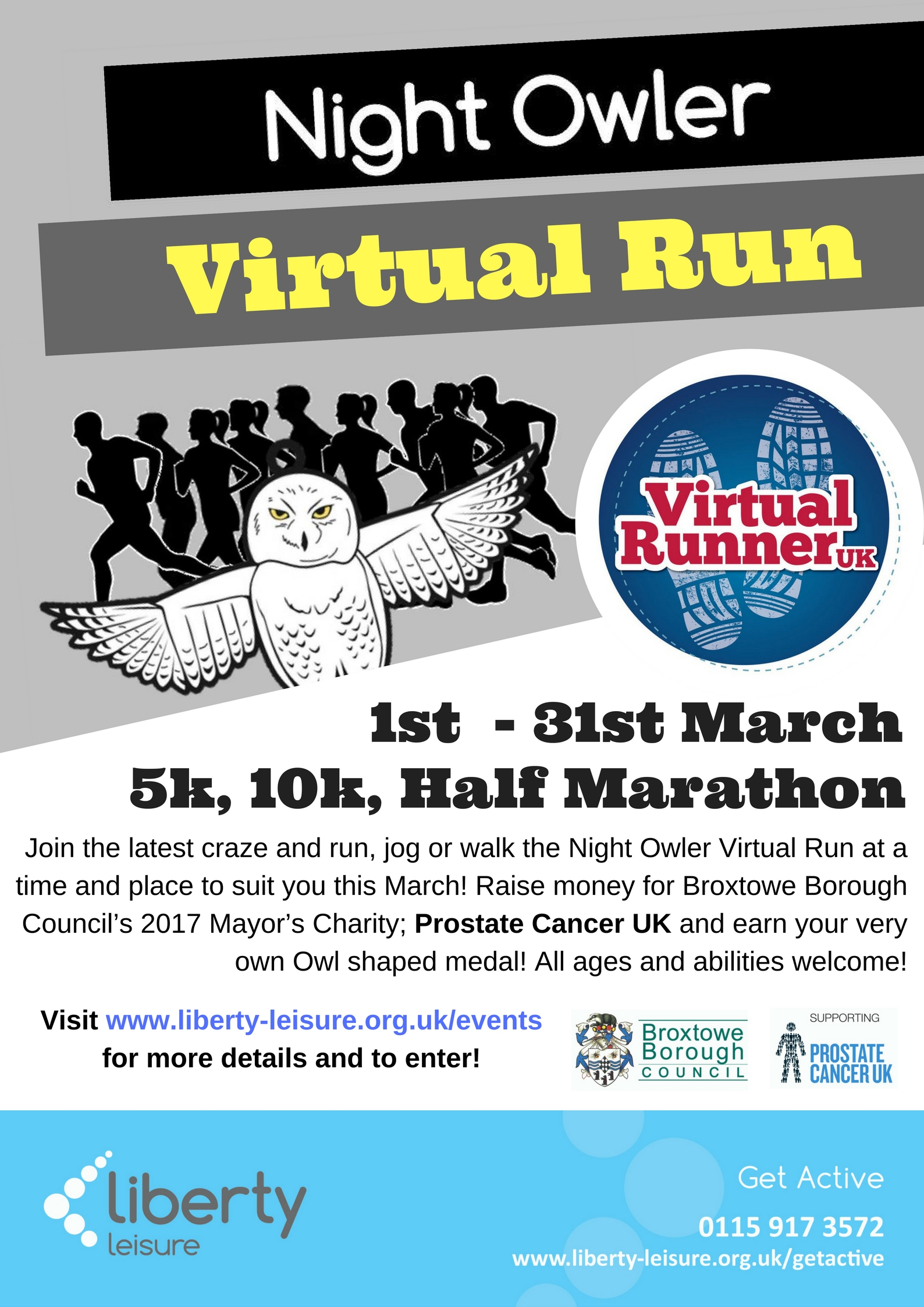 The Night Owler Virtual Run event.