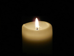 Candle burning