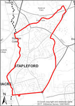 Map of Stapleford Parish