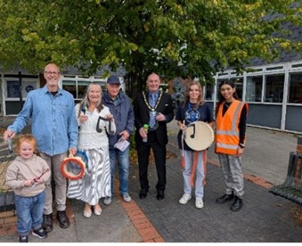 Mayor of Broxtowe in attendance at music trail