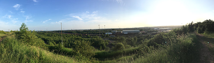 Panorama of Toton Sidings