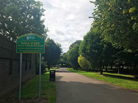 Hall Park Eastwood Entrance