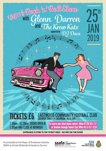 1950's Rock 'n' Roll Show event.