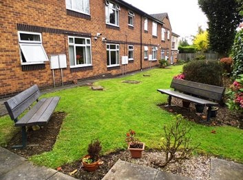 Outside view of Grove Court, Chilwell Scheme