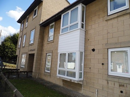 Humber Lodge, Beeston.jpg Outside view of Humber Lodge, Beeston Scheme