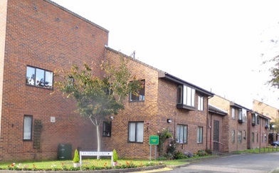 Outside view of Richmond Court, Chilwell Scheme