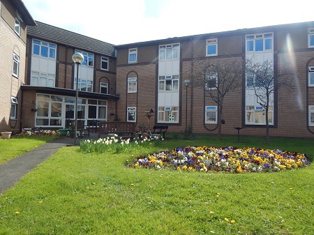 Outside view of Rockwell Court, Stapleford Scheme