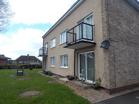 Outside view of Westbourne Court, Bramcote Scheme