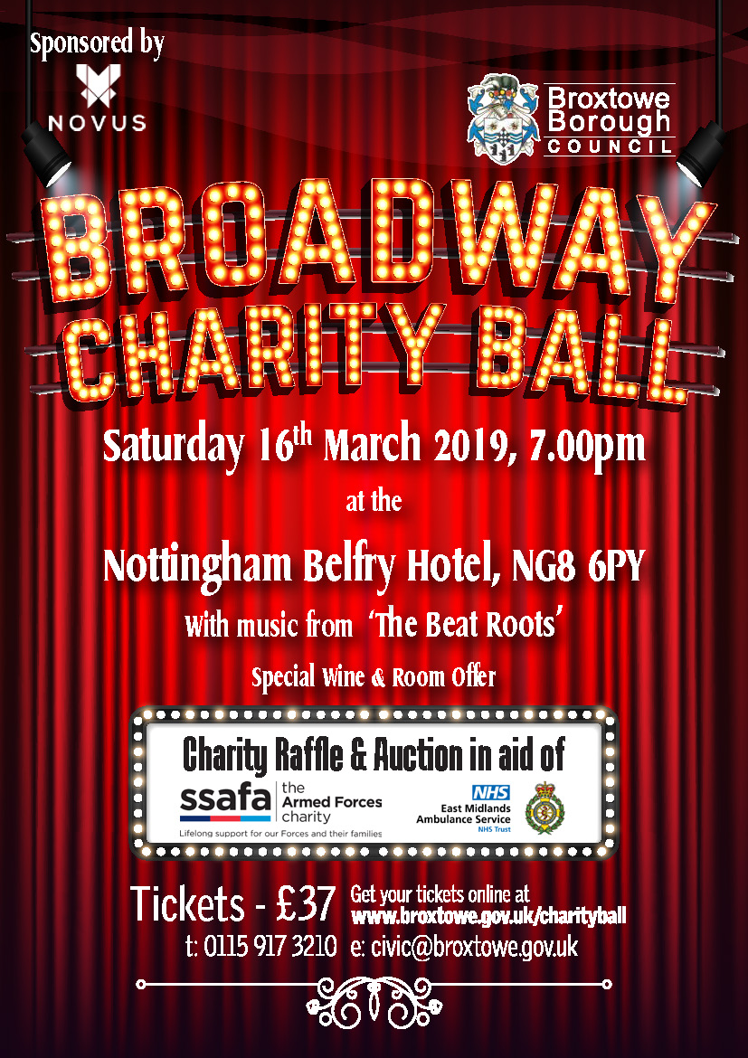 Broadway Charity Ball event.