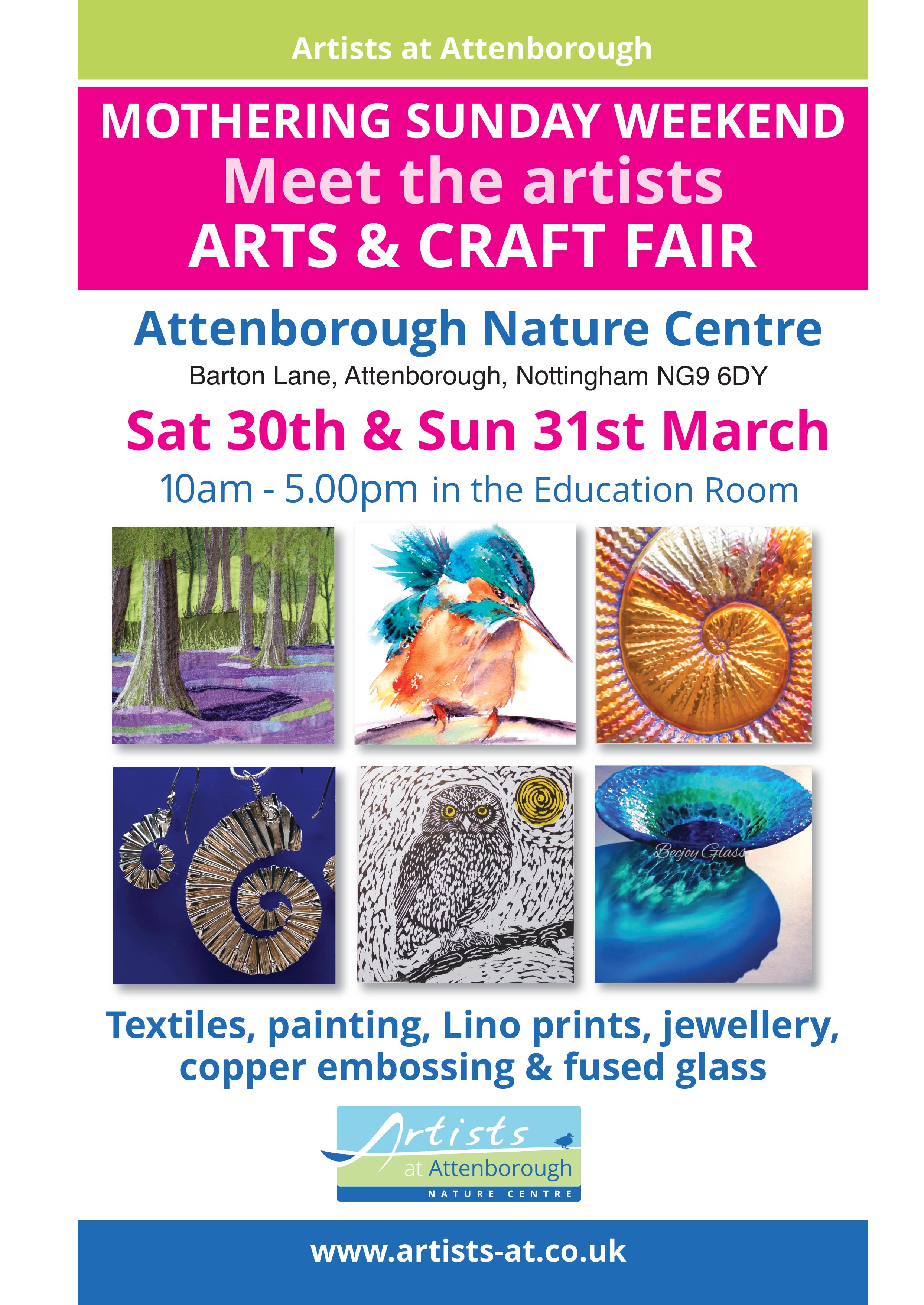 Art & Craft Fair, Attenborough Nature Centre event.