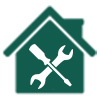 green house with spanner and screwdriver inside