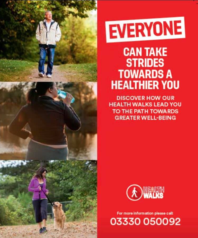 Free Health Walk event.