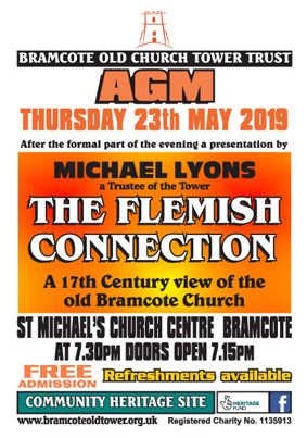 Bramcote Old Church Tower AGM event.