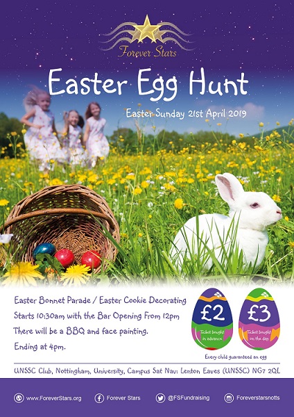 Forever Stars Easter Egg Hunt event.