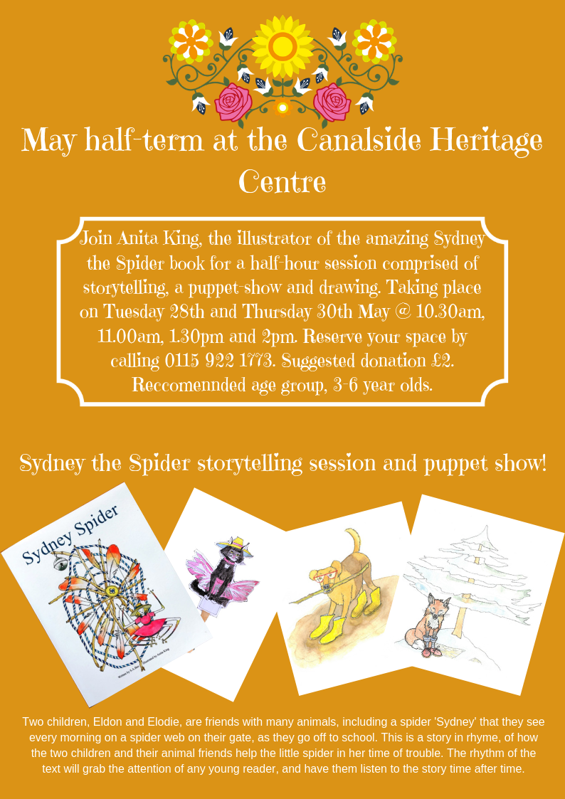 May Half-Term Storytelling and Puppet Show event.