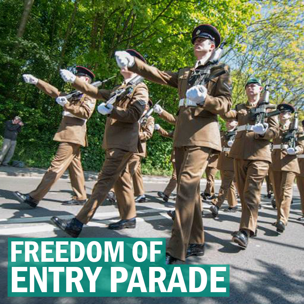 Freedom of Entry Parade 2019 event.