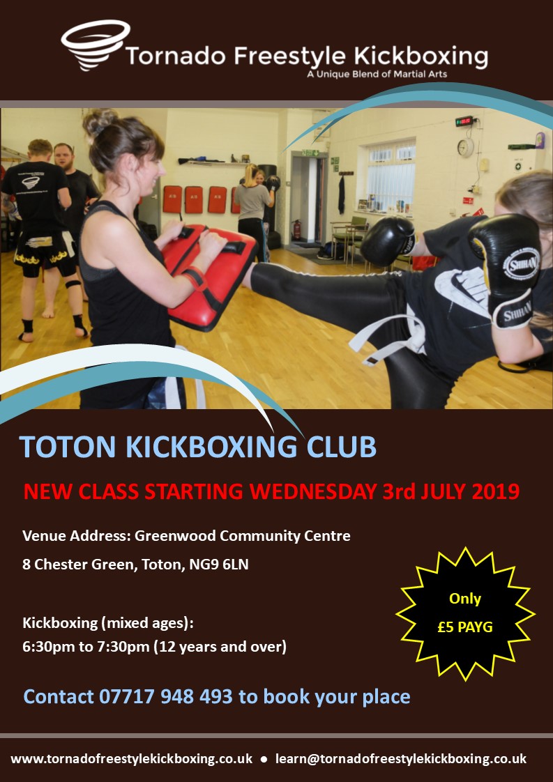 New Kickboxing Club in Toton event.