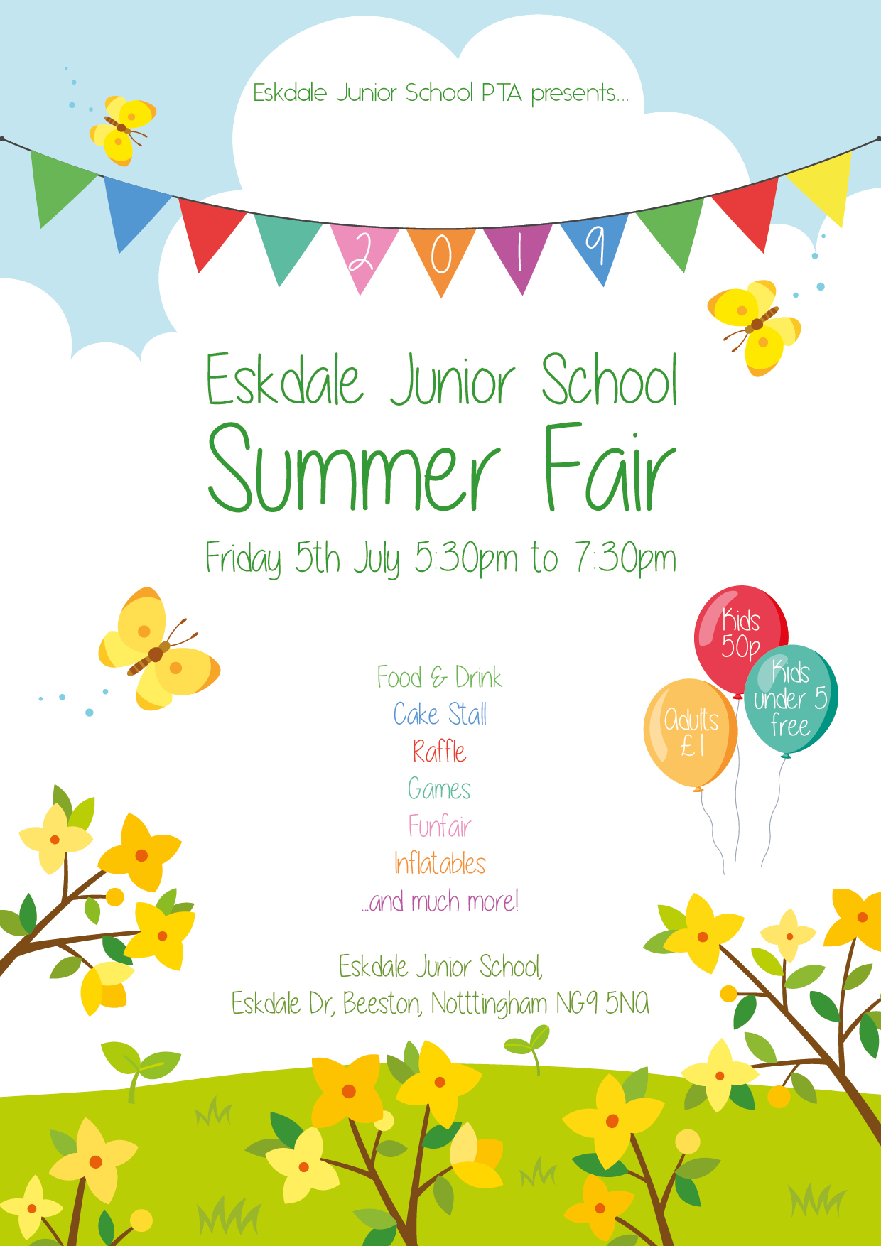 Eskdale Junior School Summer Fair event.