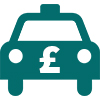 Taxi Application Fees Icon