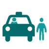 Taxis for Customers Icon