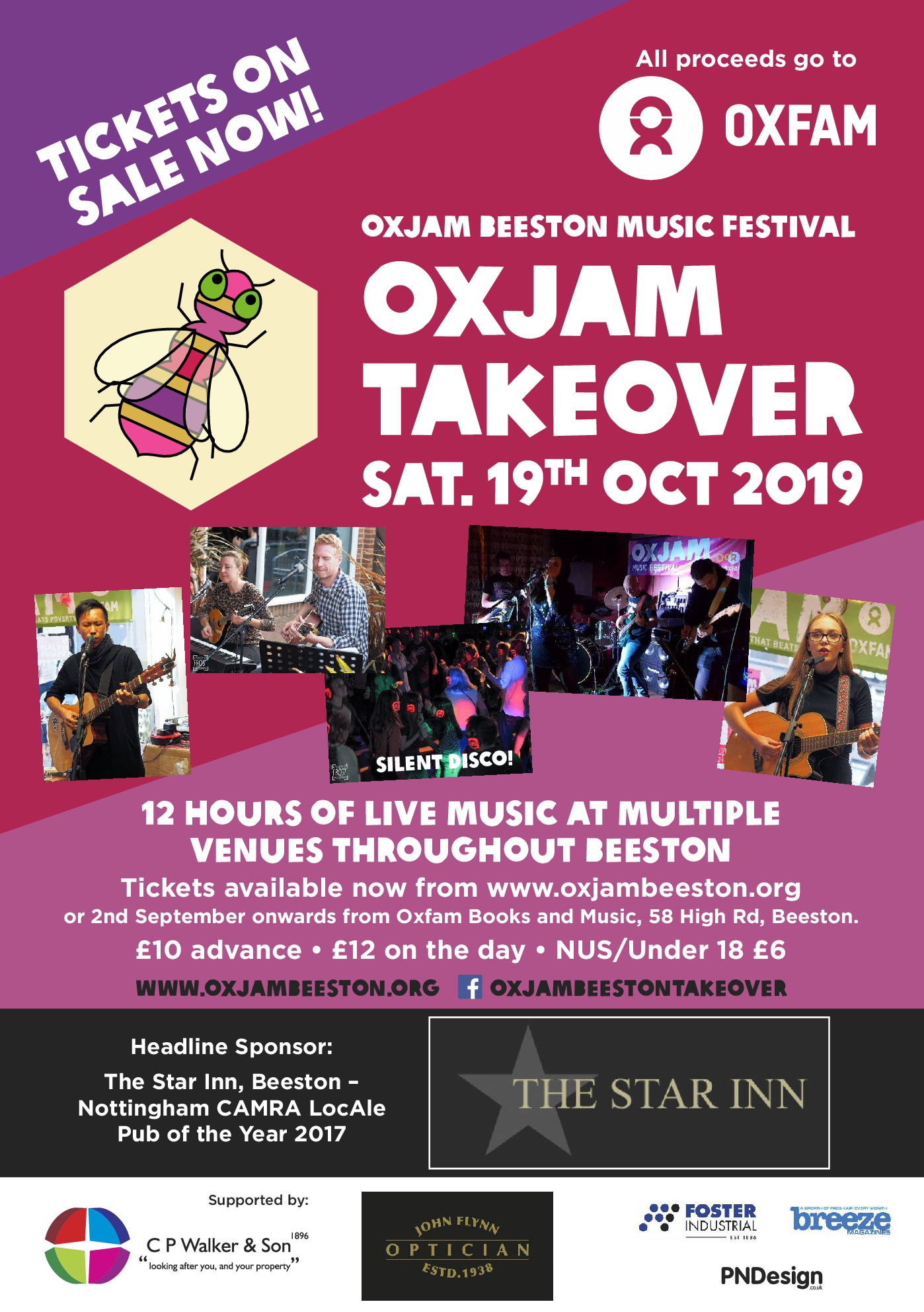 OXJAM BEESTON TAKEOVER event.