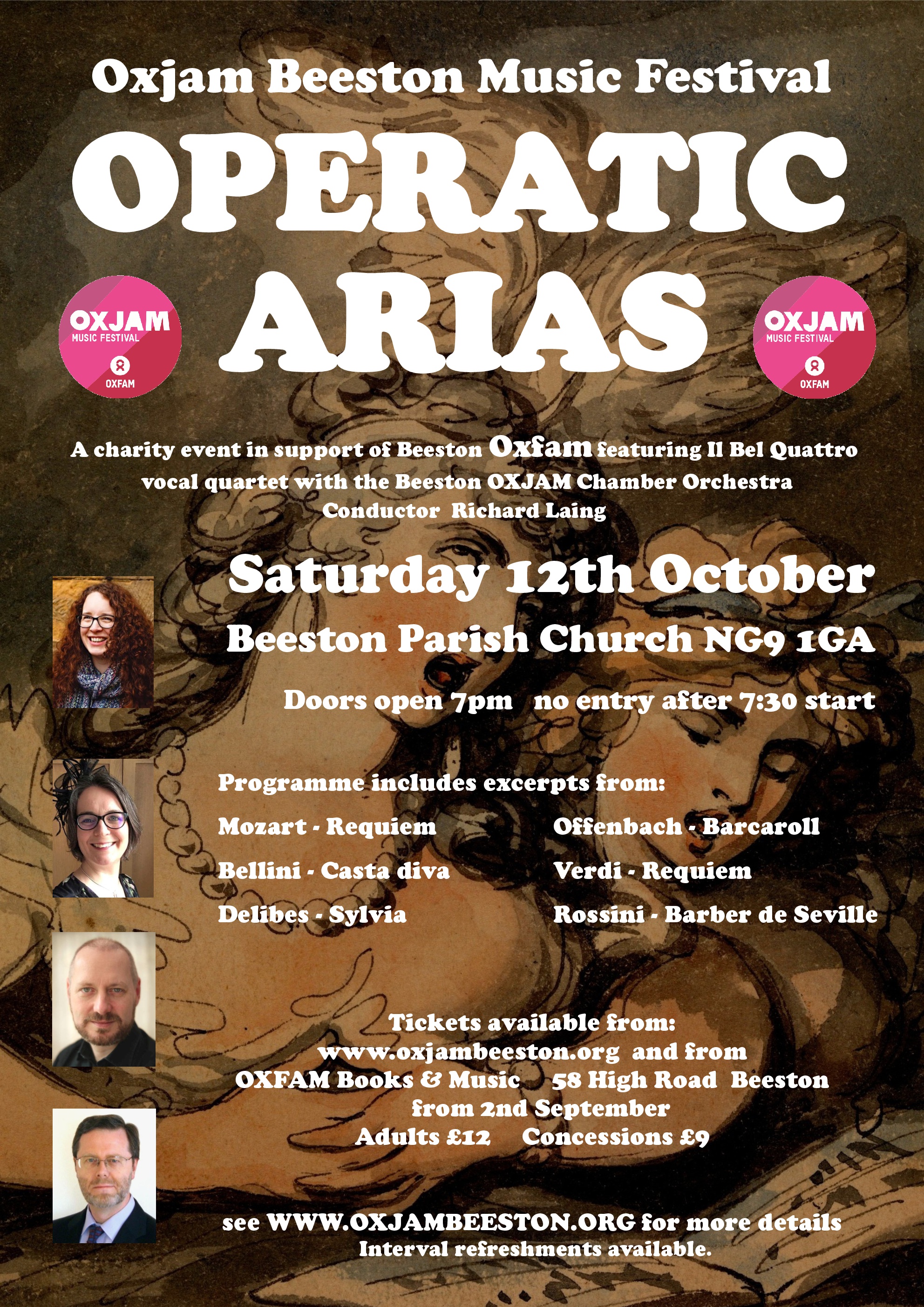 OXJAM OPERATIC ARIAS event.