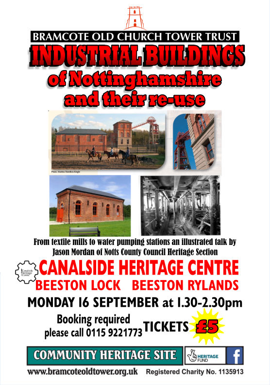 Industrial Buildings of Nottinghamshire event.
