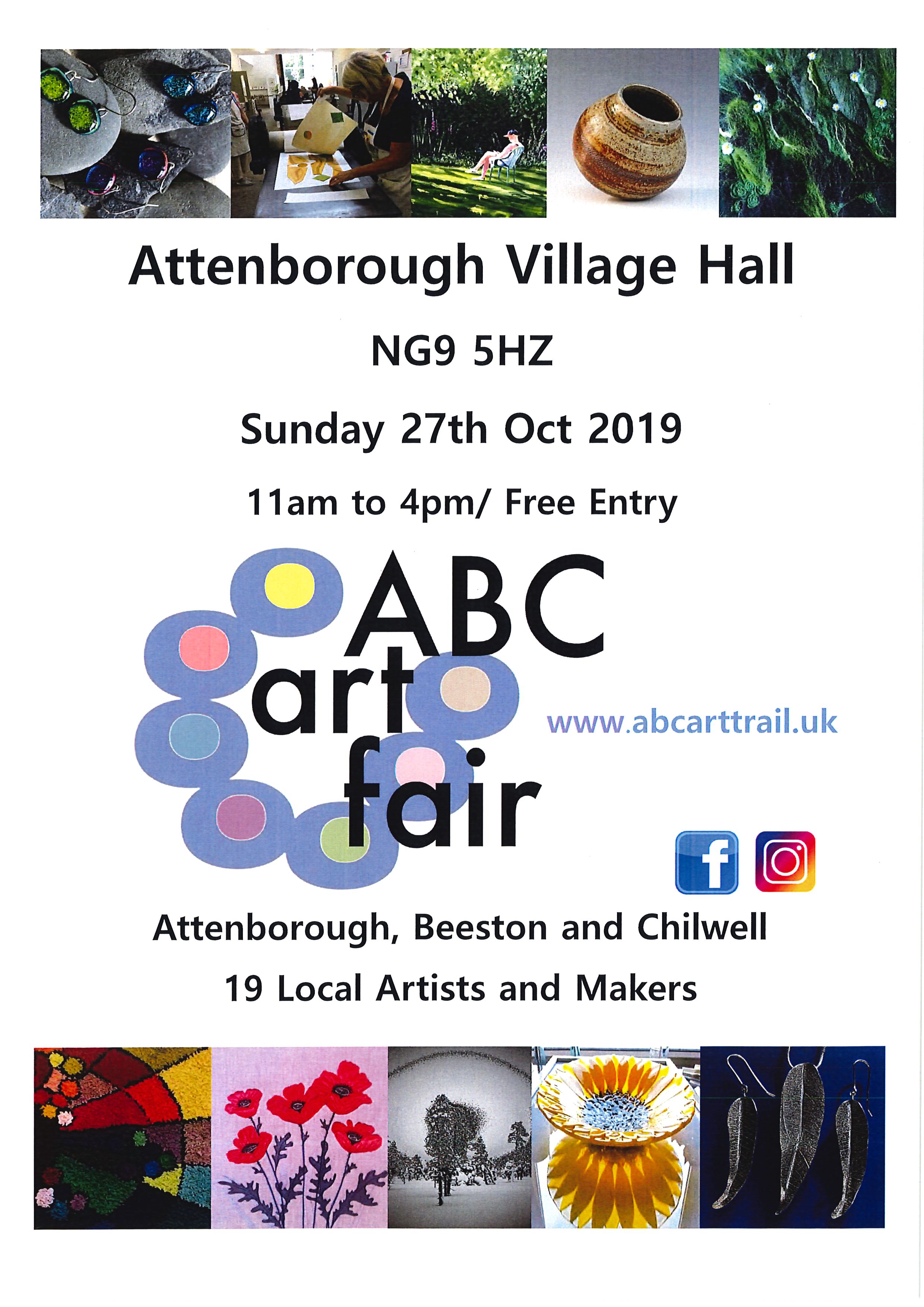 ABC (Attenborough, Beeston & Chilwell) ART FAIR event.
