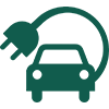 Electric Vehicle Charging Points Icon