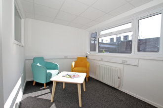 Visitor waiting area