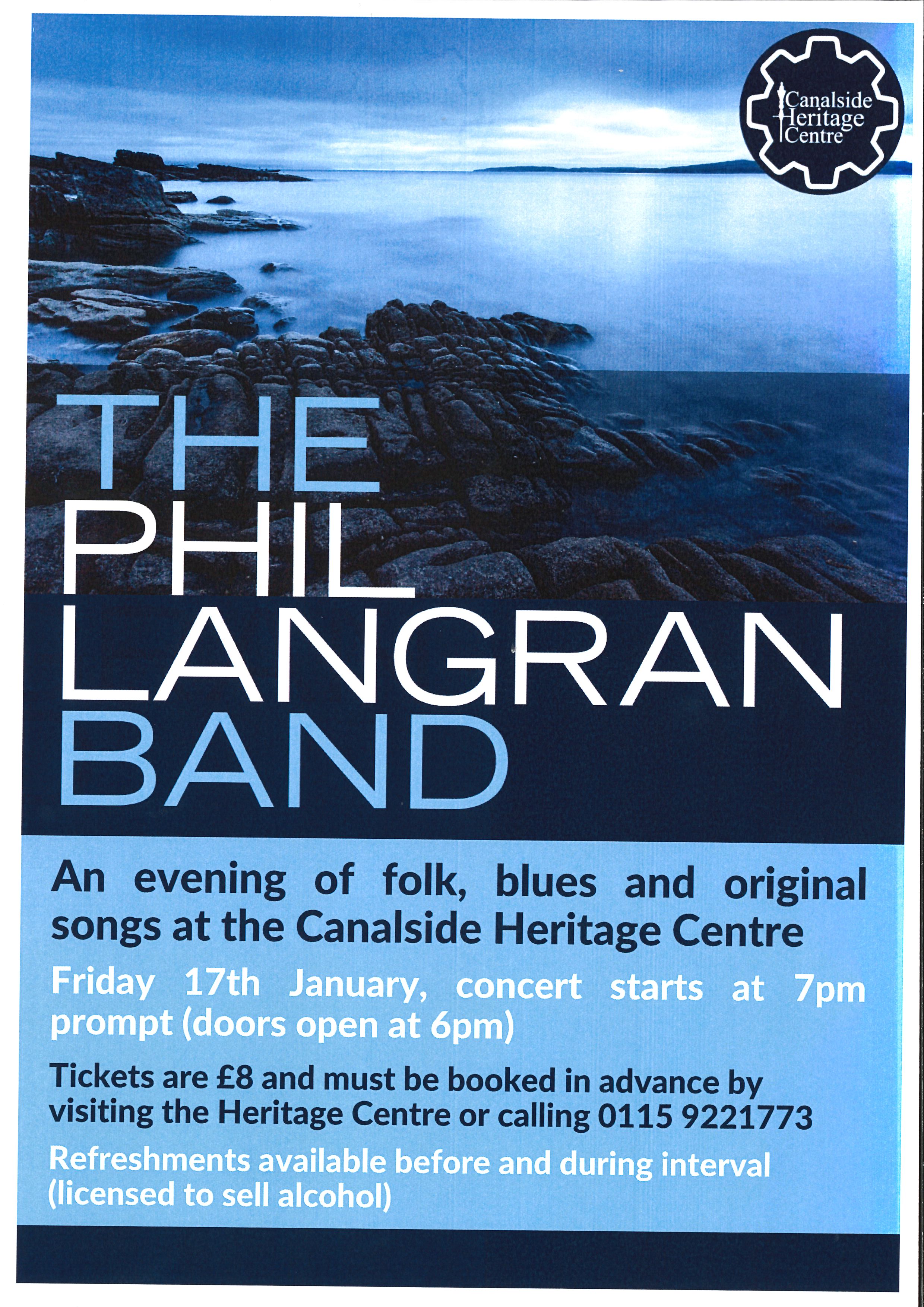 The Phil Langran Band event.