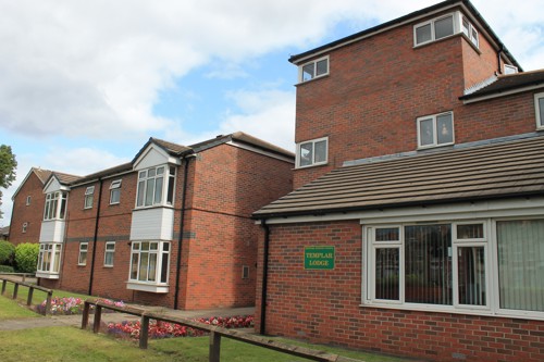 Independent Living Scheme - Templar lodge Front entrance