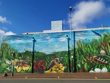 Street art on station road