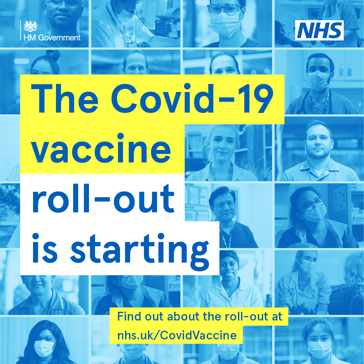 The COVID-19 vaccine rollout is starting
