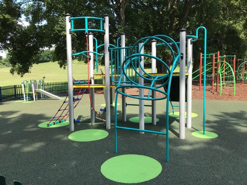 New play area at Hall Om Wong Open Space