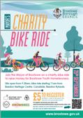 Mayor's Charity Bike Ride Poster