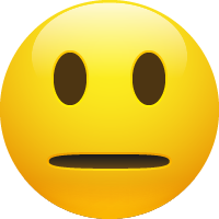 Yellow Straight Face