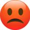Very Unhappy Face no eyebrows