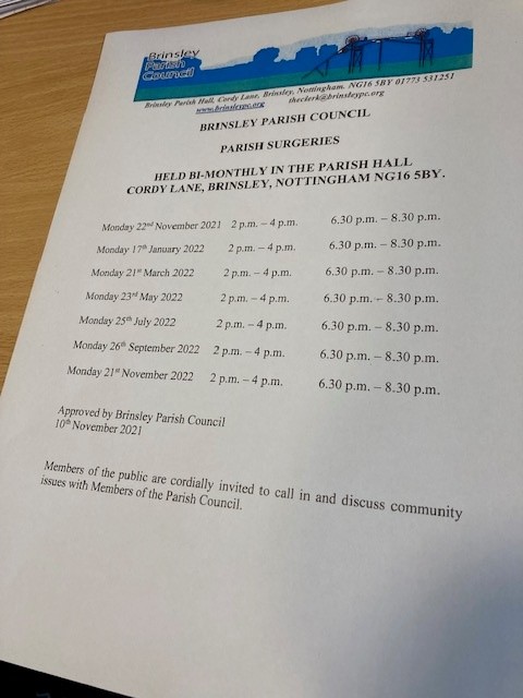 "Parish Surgeries 2021 - 2022.jpg".