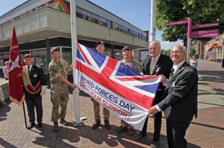 Armed Forces Flag Raising 2022